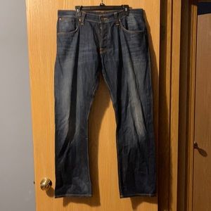 Nudie Jeans Average Joe Organic Denim size 38 x 32